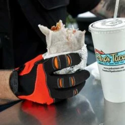 Biltwell Moto Gloves Handschuhe Orange / Schwarz 12 Biltwell Moto Gloves Handschuhe Orange / Schwarz -Motorradzubehör 958027v 5