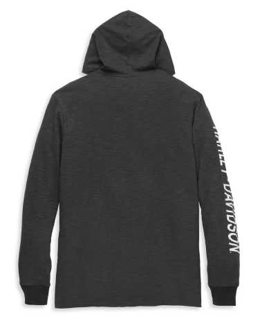 Harley-Davidson Hoodie #1 Race Slub Schwarz 4 Harley-Davidson Hoodie #1 Race Slub Schwarz – Bild 2