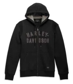 Harley-Davidson Zip Hoodie Staple Schwarz