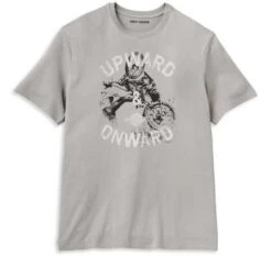 Harley-Davidson T-Shirt Upward & Onward Grau