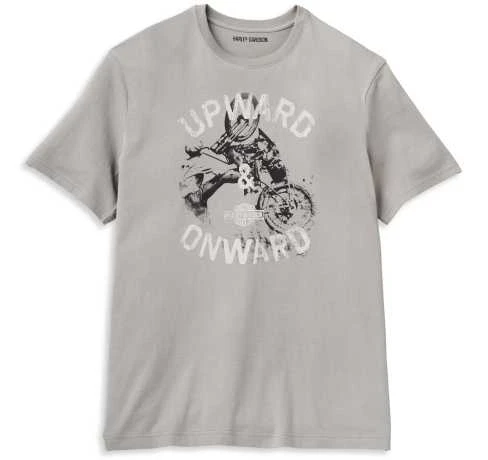 Harley-Davidson T-Shirt Upward & Onward Grau 3 Harley-Davidson T-Shirt Upward & Onward Grau