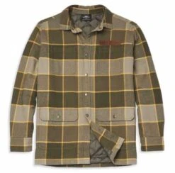 Harley-Davidson Hemdjacke Vintage Karo 8 Harley-Davidson Hemdjacke Vintage Karo -Motorradzubehör 96064 22vm 31