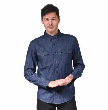 Harley-Davidson Jeanshemd Indigo Wash 5 Harley-Davidson Jeanshemd Indigo Wash – Bild 3