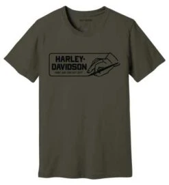 Harley-Davidson T-Shirt Artisan Grün