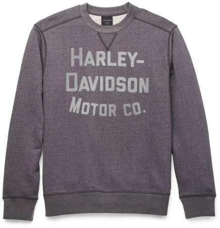 Harley-Davidson Sweatshirt Amplifier Crew Grau 3 Harley-Davidson Sweatshirt Amplifier Crew Grau