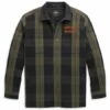 Harley-Davidson Hemdjacke Arched Plaid 2 Harley-Davidson Hemdjacke Arched Plaid -Motorradzubehör 96347 21vm harley