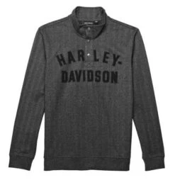 Harley-Davidson Fireside Pullover Dunkelgrau