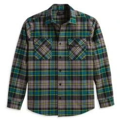 Harley-Davidson Hemd Essence Flannel Blau/grau