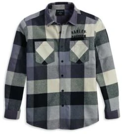 Harley-Davidson Flannelhemd Country Roads Cool Multi Plaid