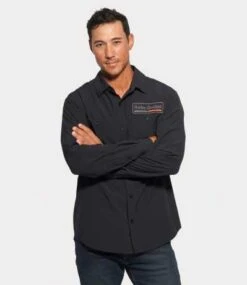 Harley-Davidson Bar Vent Hemd Schwarz -Motorradzubehör 96375 22vm 3