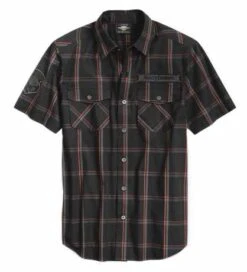 Harley-Davidson Kurzarmhemd Iron & Pride Plaid