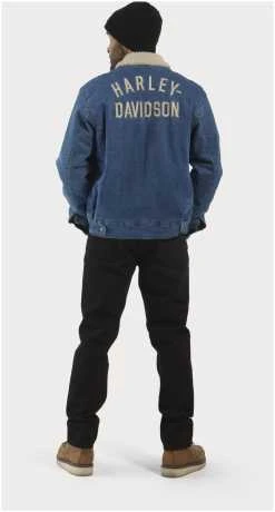 Harley-Davidson Jeansjacke Staple Blau 5 Harley-Davidson Jeansjacke Staple Blau – Bild 3