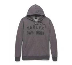 Harley-Davidson Zip Hoodie Crosscountry Staple Grau