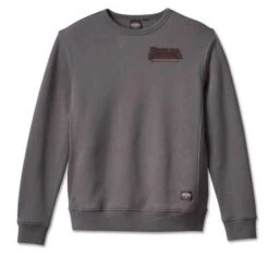 Harley-Davidson Sweatshirt 120th Anniversary Dunkelgrau
