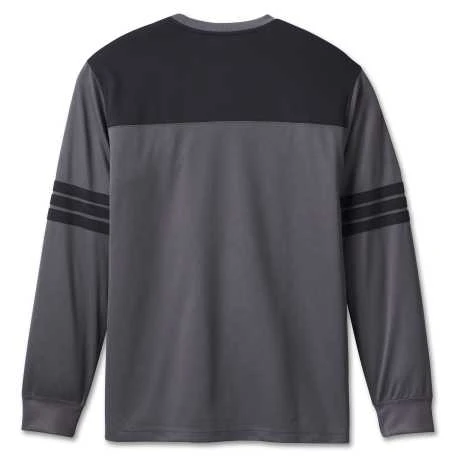 Harley-Davidson Longsleeve Racing Jersey Dunkelgrau 4 Harley-Davidson Longsleeve Racing Jersey Dunkelgrau – Bild 2