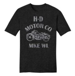 Harley-Davidson T-Shirt Vintage Spirit Dunkelgrau