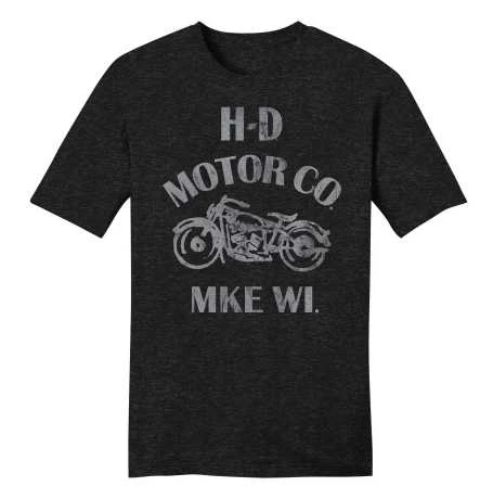 Harley-Davidson T-Shirt Vintage Spirit Dunkelgrau 3 Harley-Davidson T-Shirt Vintage Spirit Dunkelgrau