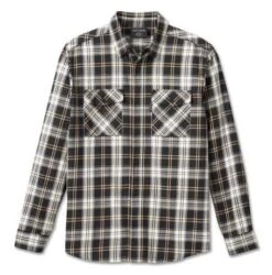 Harley-Davidson Hemd Essence Karo Schwarz/weiß