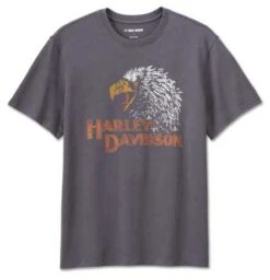 Harley-Davidson T-Shirt Classic Eagle Grau