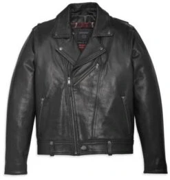 Harley-Davidson Suspension Lederjacke Schwarz