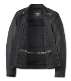 Harley-Davidson Lederjacke 120th Anniversary Revelry Schwarz 7 Harley-Davidson Lederjacke 120th Anniversary Revelry Schwarz -Motorradzubehör 97030 23em 3