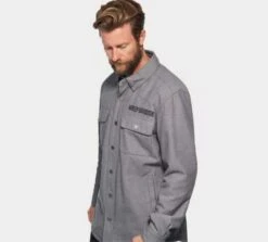Harley-Davidson Riding Hemdjacke Operative Grau -Motorradzubehör 97151 22em harley41