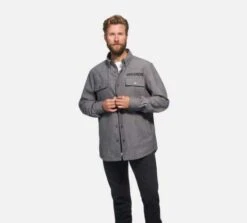 Harley-Davidson Riding Hemdjacke Operative Grau -Motorradzubehör 97151 22em harley51