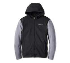 Harley-Davidson Riding Hoodie 120th Anniversary Deflector Schwarz/grau