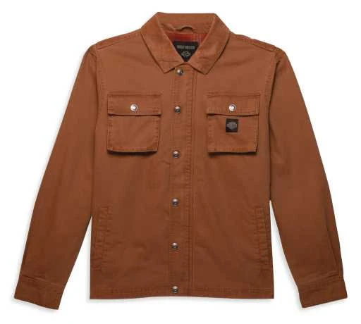 Harley-Davidson Canvas Jacke Forever Harley Braun 3 Harley-Davidson Canvas Jacke Forever Harley Braun