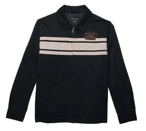 Harley-Davidson Wrench Crew Jacke Schwarz 3 Harley-Davidson Wrench Crew Jacke Schwarz