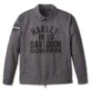 Harley-Davidson Racing Work Jacke Dunkelgrau -Motorradzubehör 97437 23vm