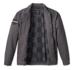 Harley-Davidson Racing Work Jacke Dunkelgrau -Motorradzubehör 97437 23vm 3