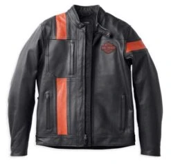 Harley-Davidson Lederjacke Hwy-100 Waterproof