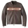 Harley-Davidson Lederjacke Victory Lane II Java Braun