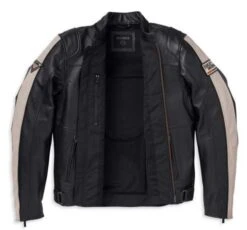 Harley-Davidson Lederjacke Enduro Schwarz -Motorradzubehör 98002 23em 34