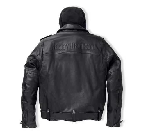 Harley-Davidson Lederjacke Potomac 3-in-1 Schwarz 4 Harley-Davidson Lederjacke Potomac 3-in-1 Schwarz – Bild 2