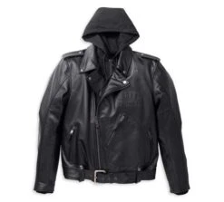 Harley-Davidson Lederjacke Potomac 3-in-1 Schwarz