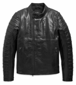 Harley-Davidson Lederjacke Ozello Schwarz