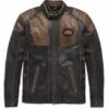 Harley-Davidson Lederjacke Trostel Triple Vent System