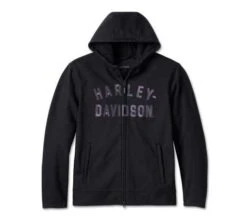 Harley-Davidson Textiljacke Deflector Hooded Schwarz
