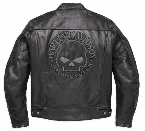 Harley-Davidson Lederjacke Reflective Skull EC 4 Harley-Davidson Lederjacke Reflective Skull EC – Bild 2
