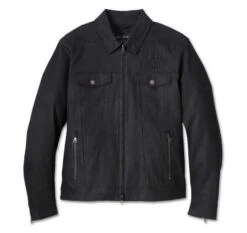 Harley-Davidson Textiljacke Trucker Modular Schwarz