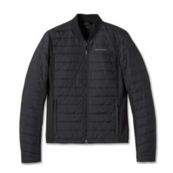 Harley-Davidson Mid Layer Jacke Lightweight Schwarz