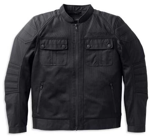 Harley-Davidson Jacke Zephyr Mesh Schwarz 3 Harley-Davidson Jacke Zephyr Mesh Schwarz