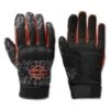 Harley-Davidson Handschuhe Dyna Textil Mesh Schwarz/grau/orange 2 Harley-Davidson Handschuhe Dyna Textil Mesh Schwarz/grau/orange -Motorradzubehör 98135 23vm3