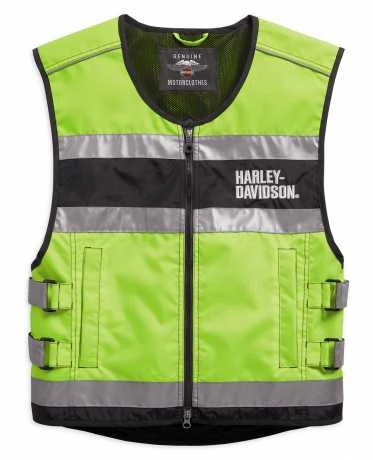 Harley-Davidson Weste Hi-Visibility Reflective Gelb 3 Harley-Davidson Weste Hi-Visibility Reflective Gelb