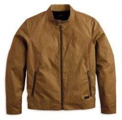 Harley-Davidson Jacke Roadside Waxed Braun