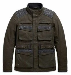 Harley-Davidson Textiljacke Trego Dark Green