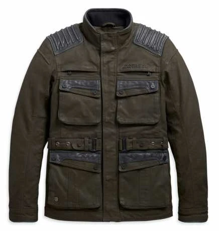Harley-Davidson Textiljacke Trego Dark Green 3 Harley-Davidson Textiljacke Trego Dark Green