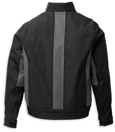Harley-Davidson Softshell Jacke Bar & Shield Schwarz/grau 4 Harley-Davidson Softshell Jacke Bar & Shield Schwarz/grau – Bild 2
